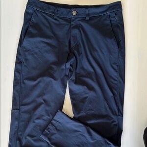 Men's Navy ABC Pants Slim, 32x32